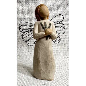 Vintage Willow Tree Angel of Remembrance Figurine Susan Lordi Demdaco 5” 2001